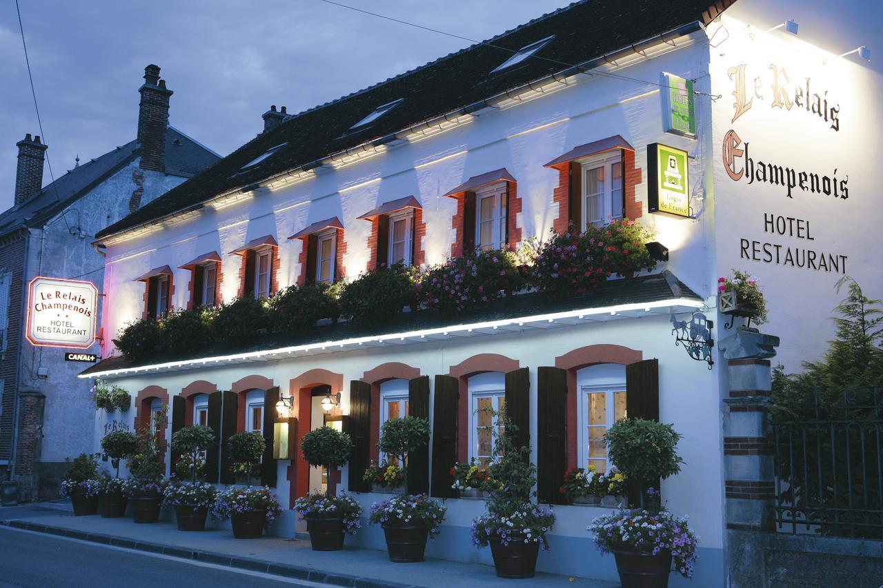 Logis Le Relais Champenois Hotel Sézanne Buitenkant foto