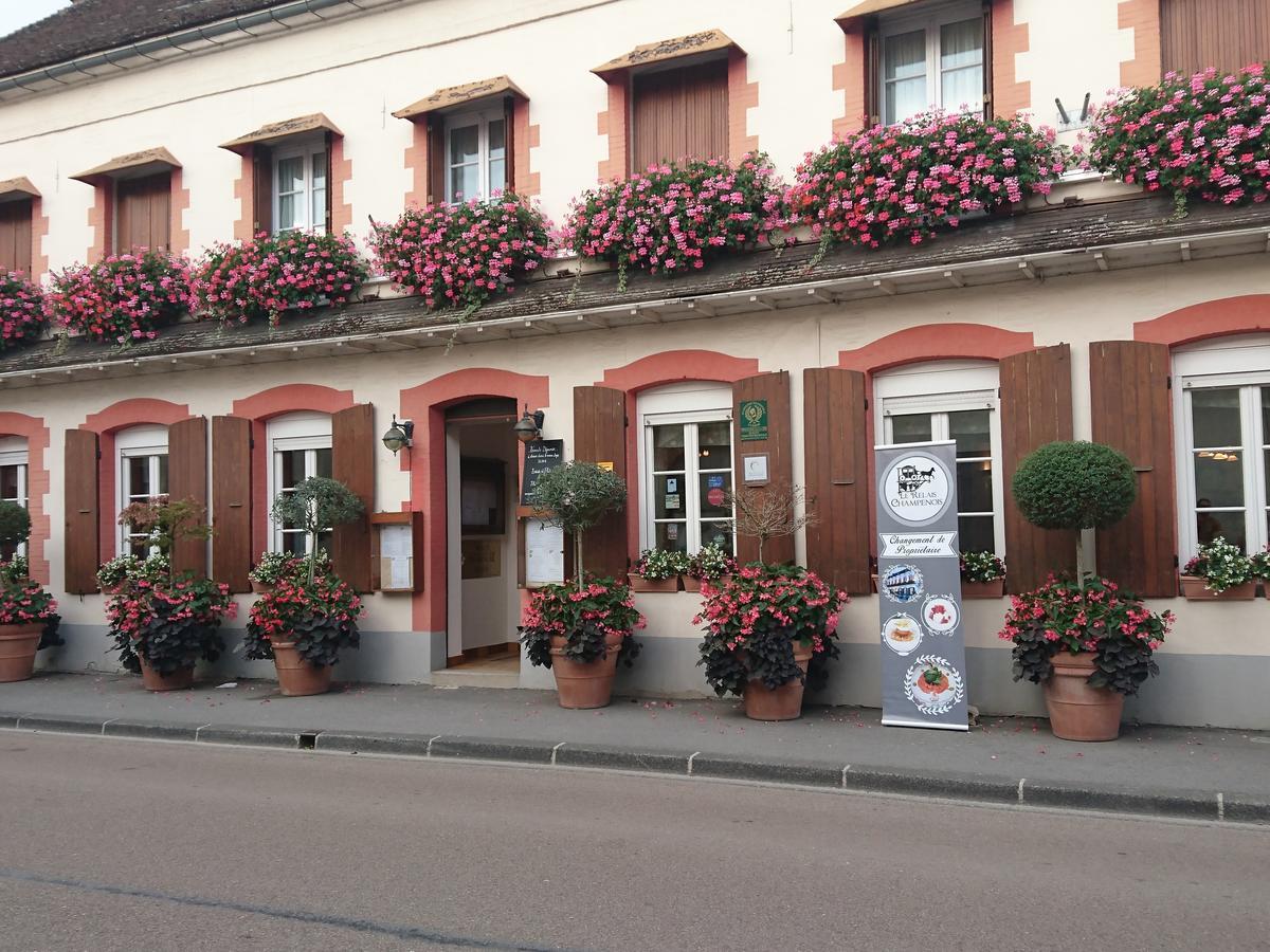 Logis Le Relais Champenois Hotel Sézanne Buitenkant foto